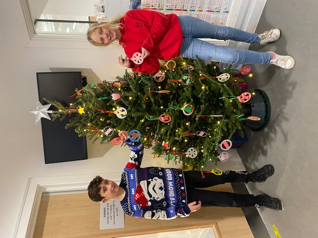 Paradykes Primary school tree and bauble donation