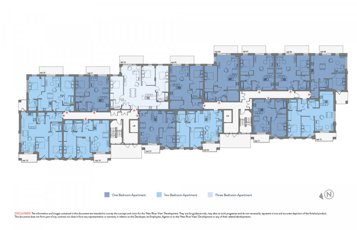 NEW RIVER VIEW 03 Availability Plan JAN2021 Third Floor v2