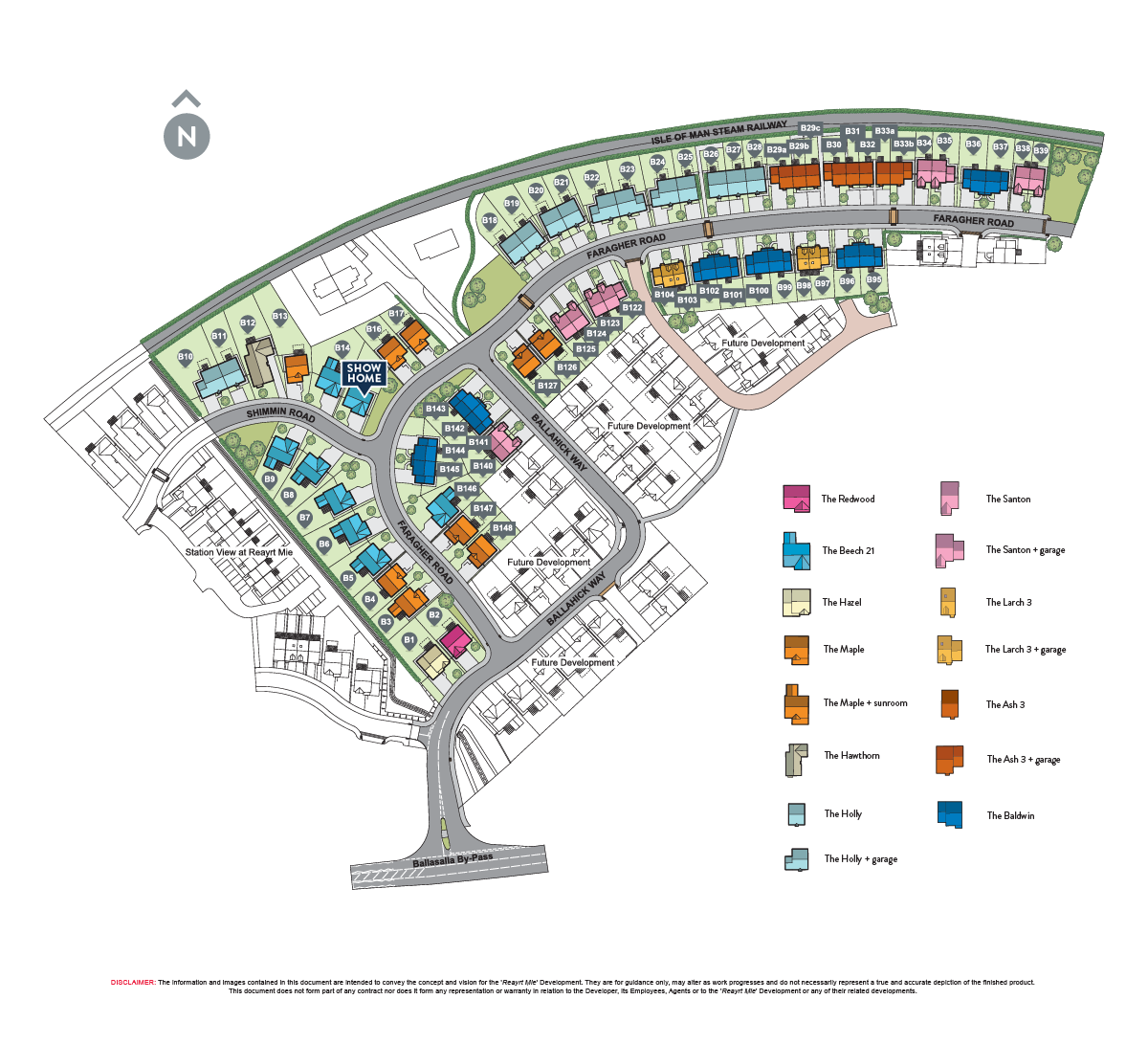 Reayrt Mie Phase 2A+2B SITE PLAN with Show Home OCT2023