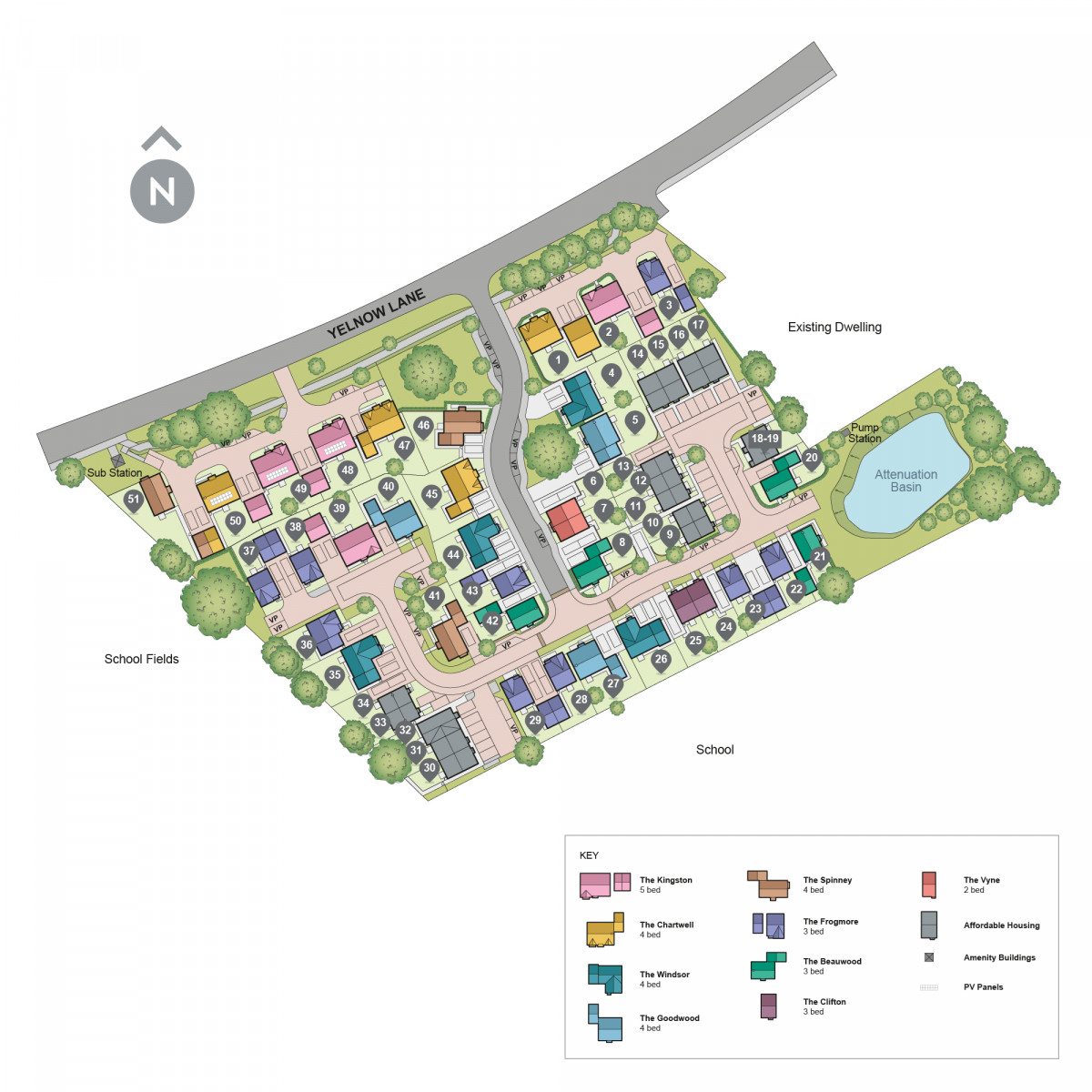 2499197 DAN Home Counties The Oaks SITE PLAN AUGUST 2022 WEB